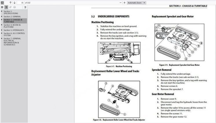 2020 JLG Lift Technical Library Service +Parts Manual PDF