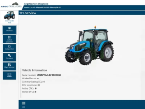 Argotractors Diagnosis 2.20 Diagnostic System for Landini,McCormik,Valpadana