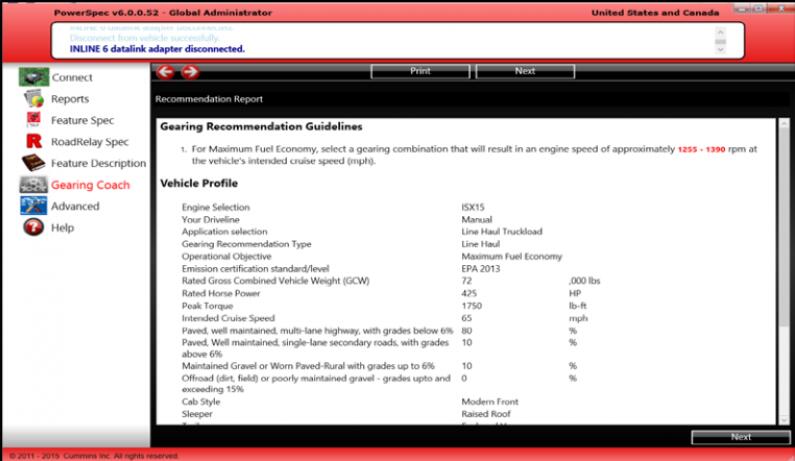 PowerSpec 12.0.0.29 for Cummings Diesel Engine ECM Calibration Tool - Image 3